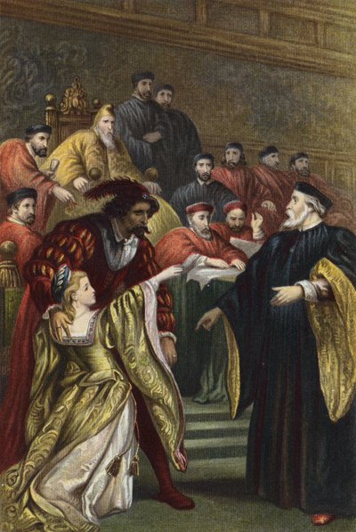 Shakespeare, Otelo, Acto I, Escena 3 de English School